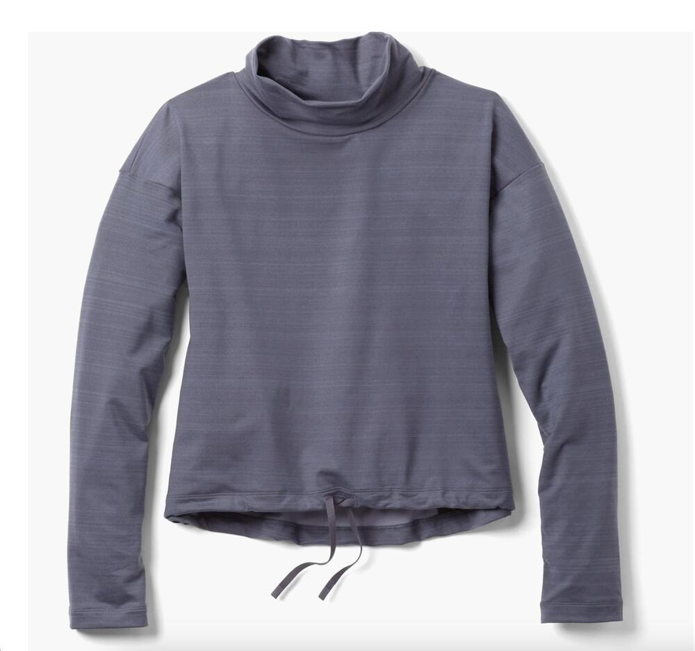 NWT REI Take Your Time Pullover in Odyssey Gray Heather sz 3X